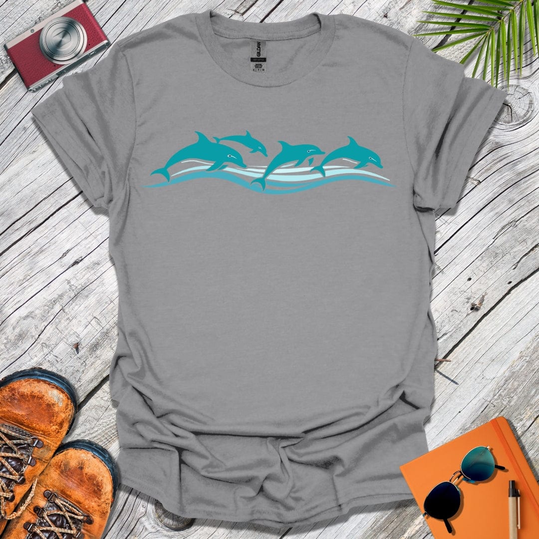 Dolphins Leaping T-Shirt