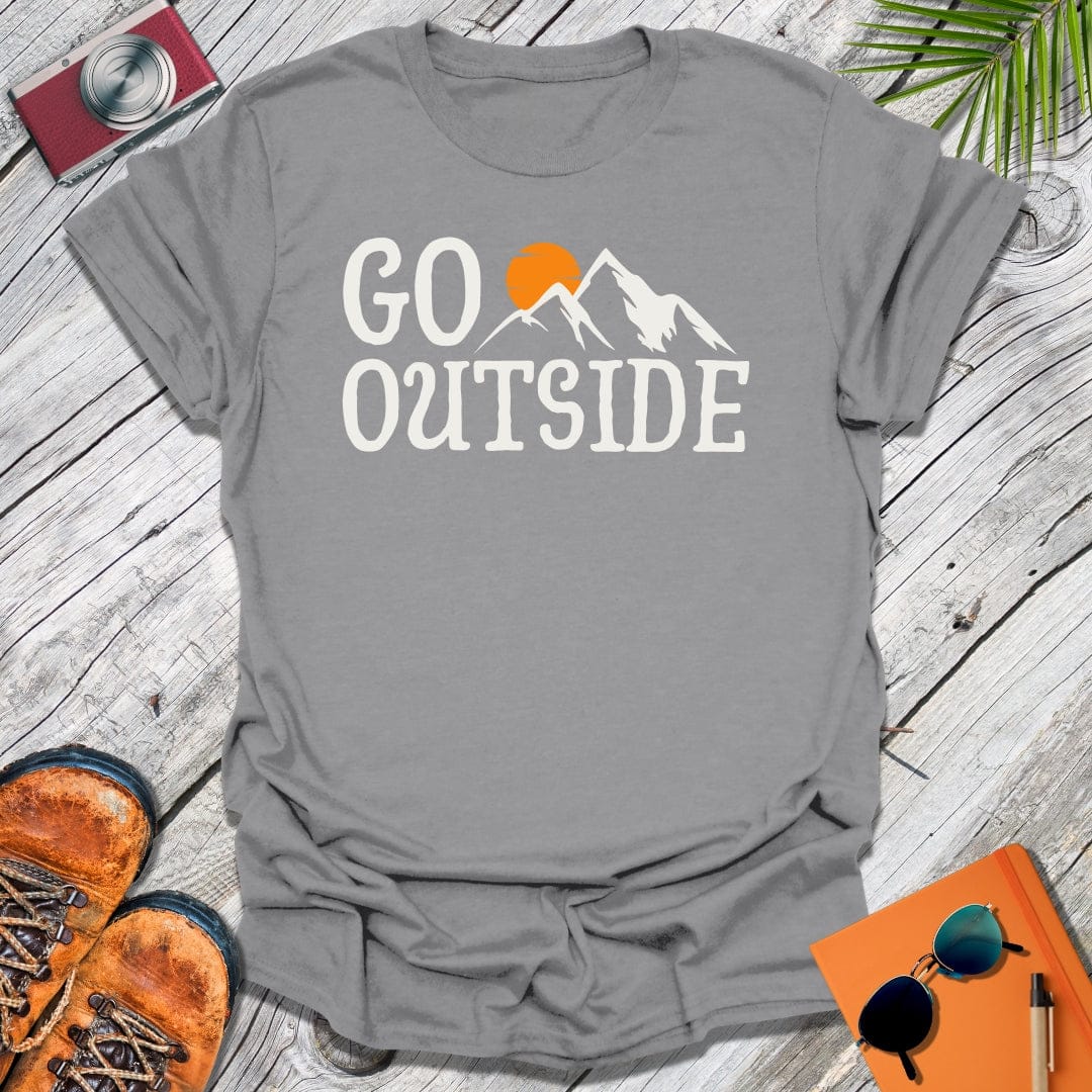 Go Outside Mountain T-Shirt