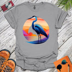 Heron Sunset T-Shirt