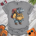 Hiking Hippo T-Shirt
