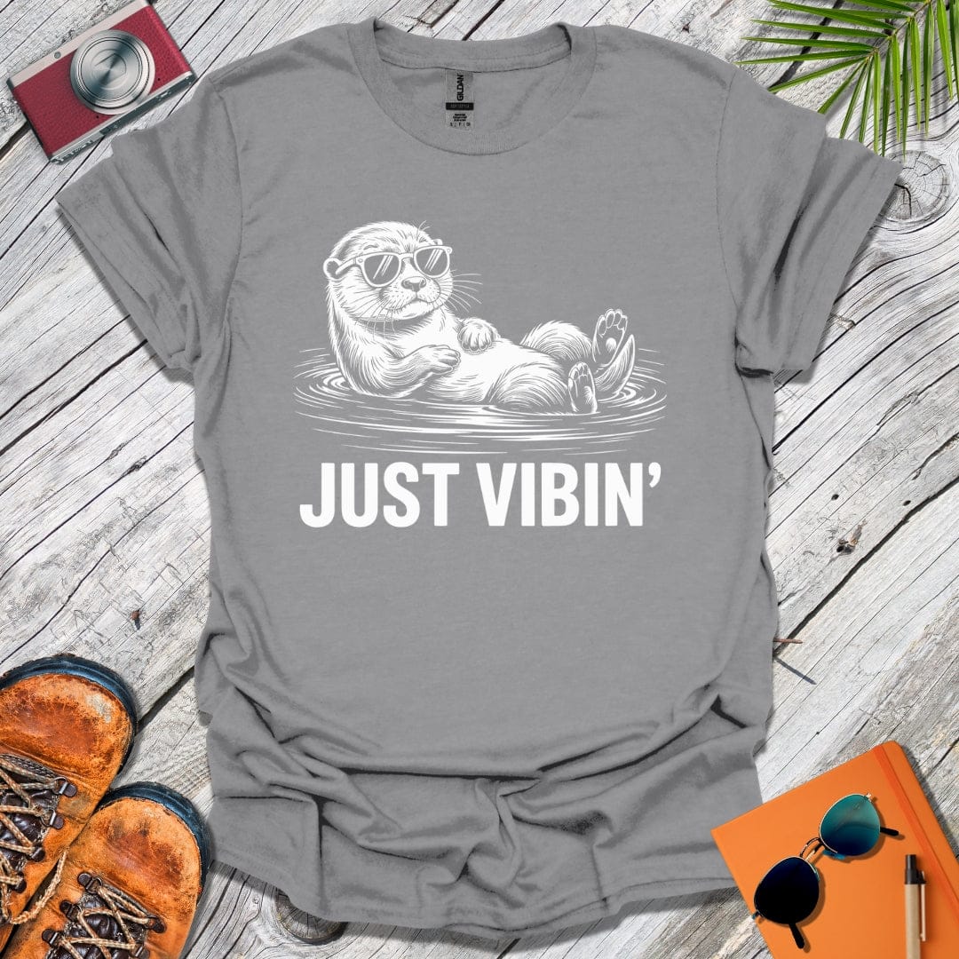 Just Vibin' Otter T-Shirt