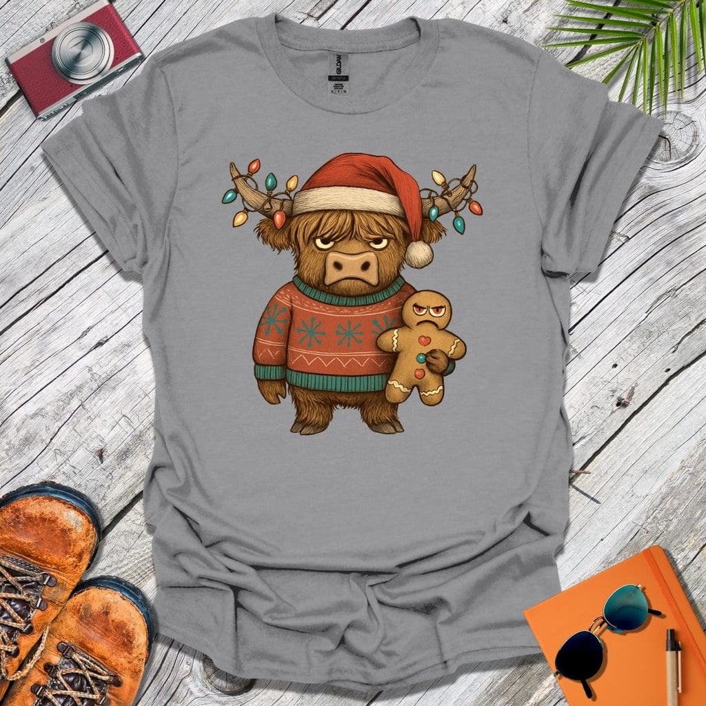 Life & Soul Xmas Cow T-Shirt