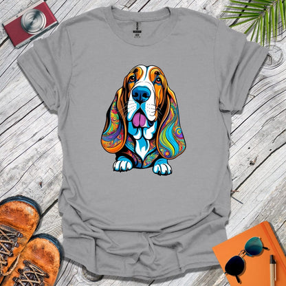 Lovable Bassett Hound T-Shirt