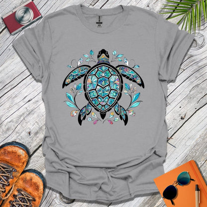 Mosaic Turtle T-Shirt