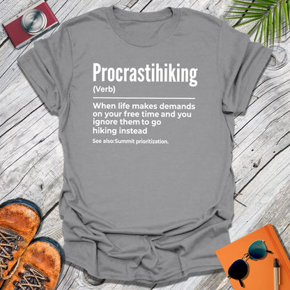 Procrastihiking T-Shirt