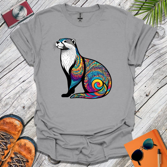 Psychedelic Otter T-Shirt
