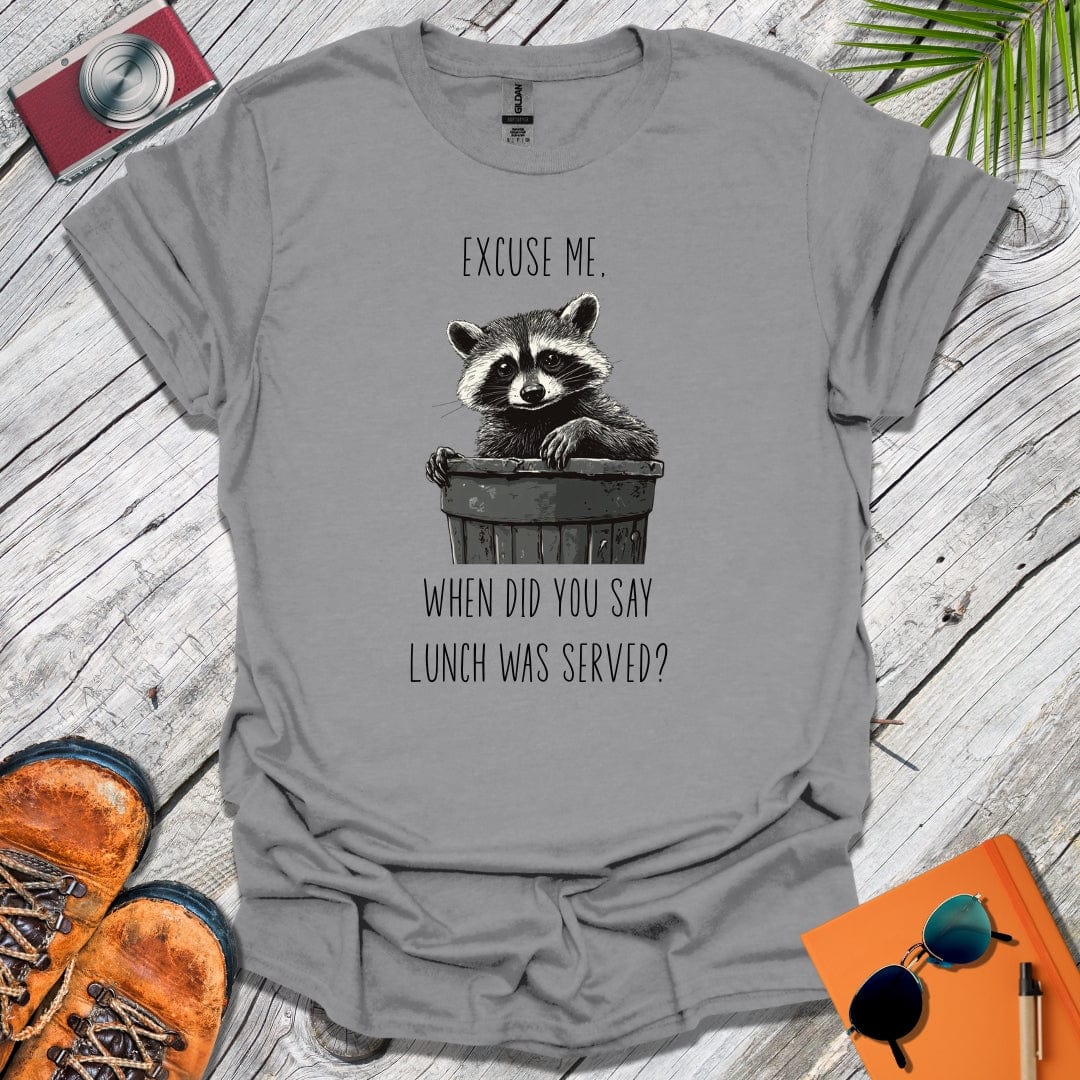Raccoon Lunch Guest T-Shirt