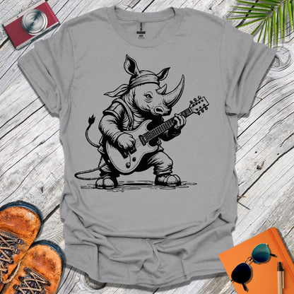 Rhino Guitarist T-Shirt