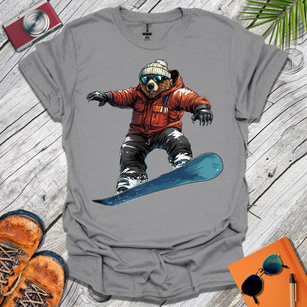 Snowboardin' Bear T-Shirt