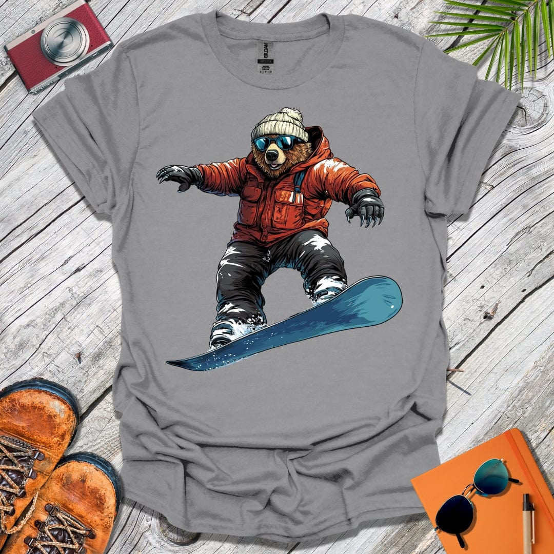 Snowboardin' Bear T-Shirt
