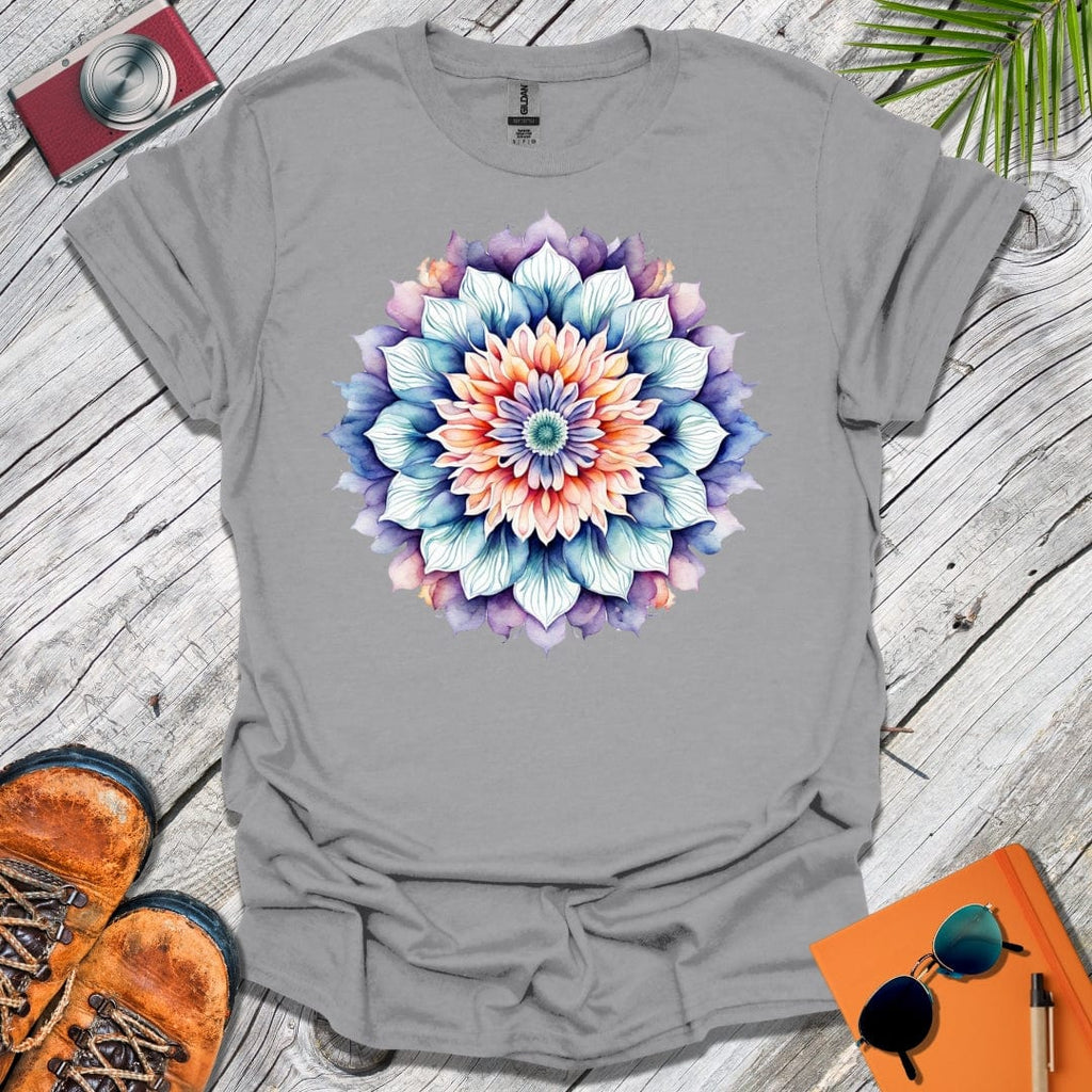 Soft Anemone Mandala T-Shirt