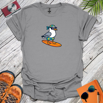 Surfing Seagull T-Shirt