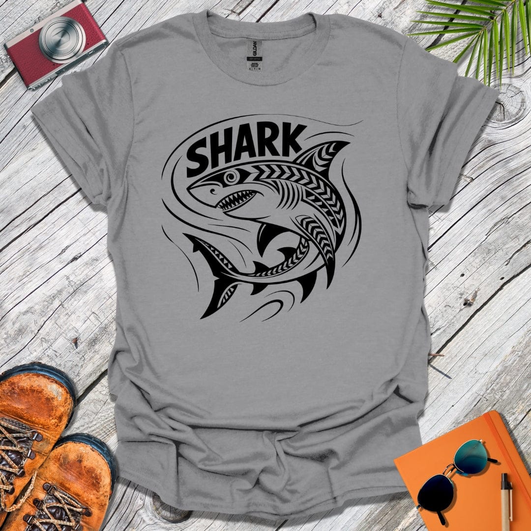Tribal Shark T-Shirt
