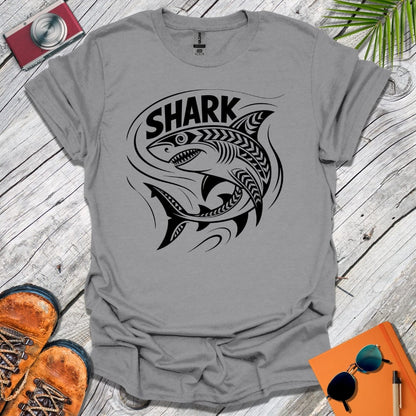 Tribal Shark T-Shirt