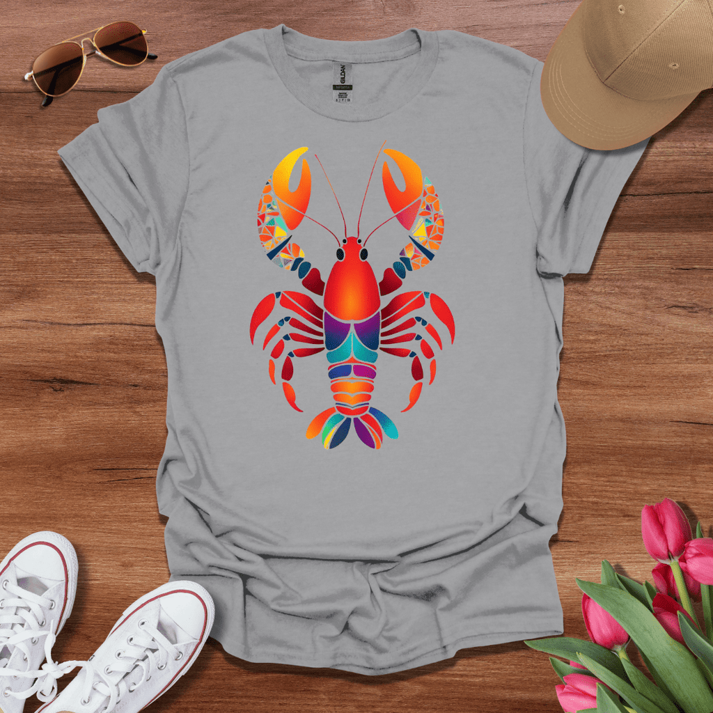 Vibrant Lobster T-Shirt