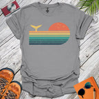 Whale Tail Sunset T-Shirt