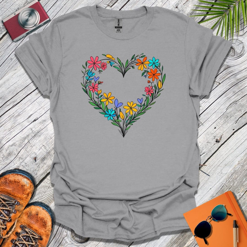 Wildflower Heart T-Shirt