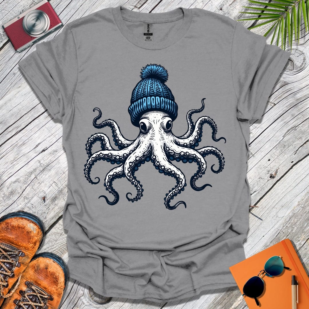 Woolly Hat Octopus T-Shirt