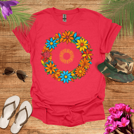 Floral Sunburst T-Shirt