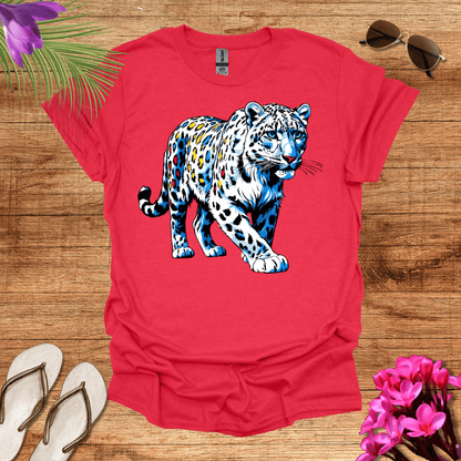 Prowling Snow Leopard T-Shirt