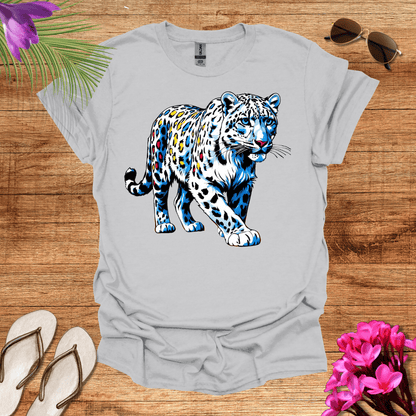 Prowling Snow Leopard T-Shirt