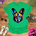 African Wild Dog Head T-Shirt