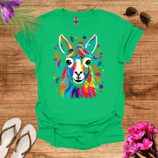 Vibrant Llama T-Shirt
