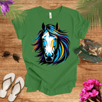 Colourful Horse Mane T-Shirt