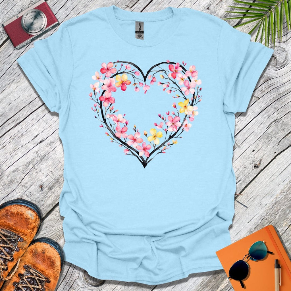 Apple Blossom Heart T-Shirt