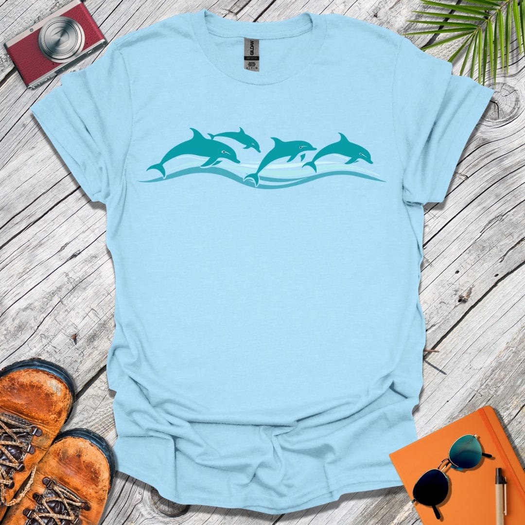 Dolphins Leaping T-Shirt