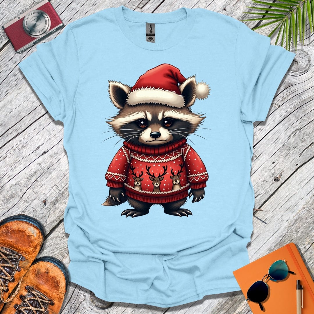 Festive Raccoon T-Shirt