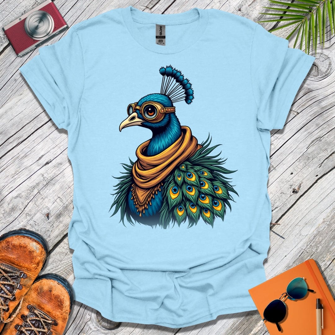 Goggled Peacock T-Shirt