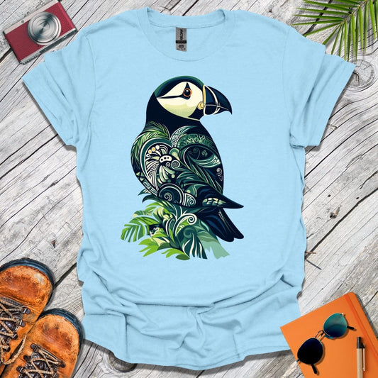 Green Puffin T-Shirt