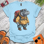 Hiking Hippo T-Shirt