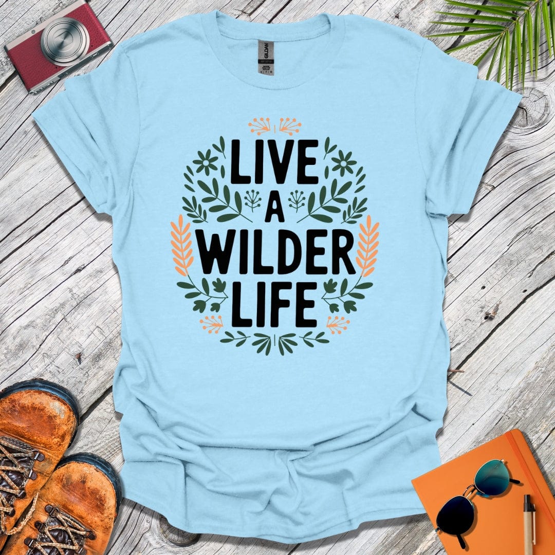 Live a Wilder Life Botanical T-Shirt