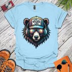 Live a Wilder Life Psychedelic Bear T-Shirt
