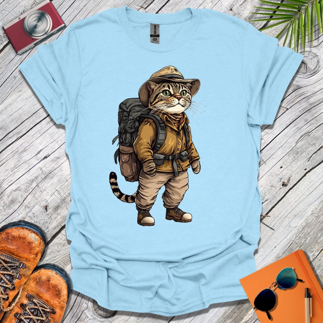 Explorer Tabby Cat T-Shirt