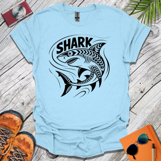 Tribal Shark T-Shirt