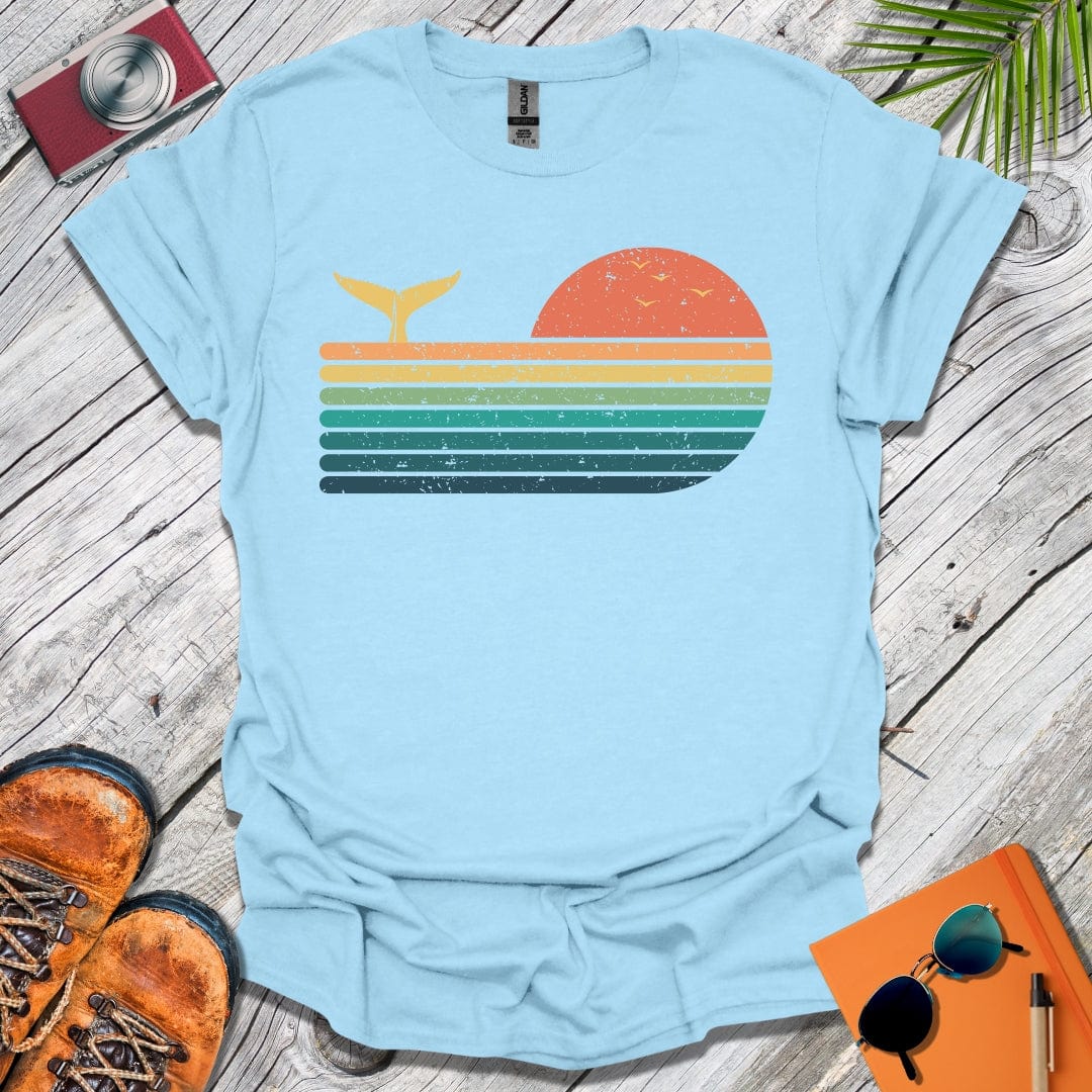 Whale Tail Sunset T-Shirt