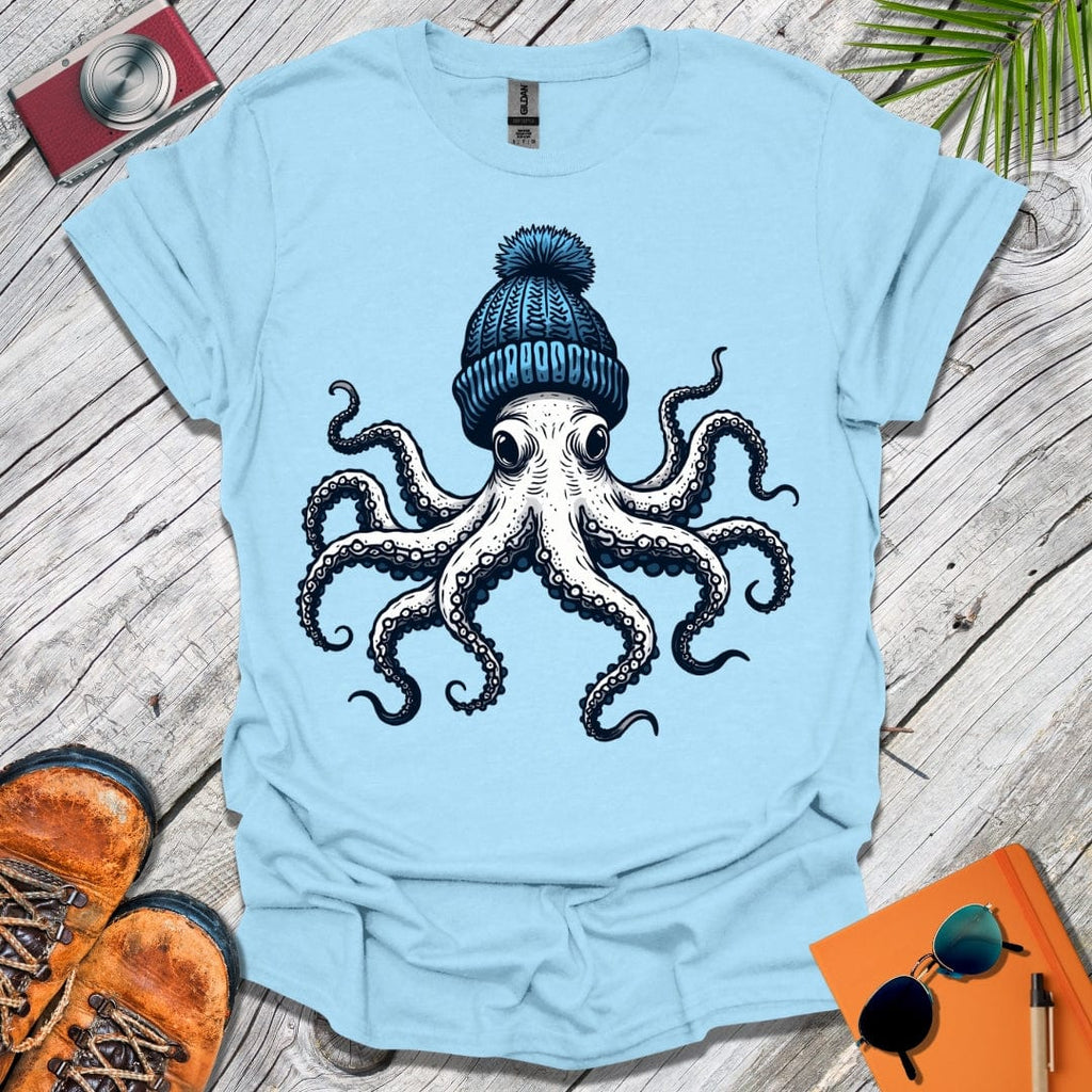 Woolly Hat Octopus T-Shirt