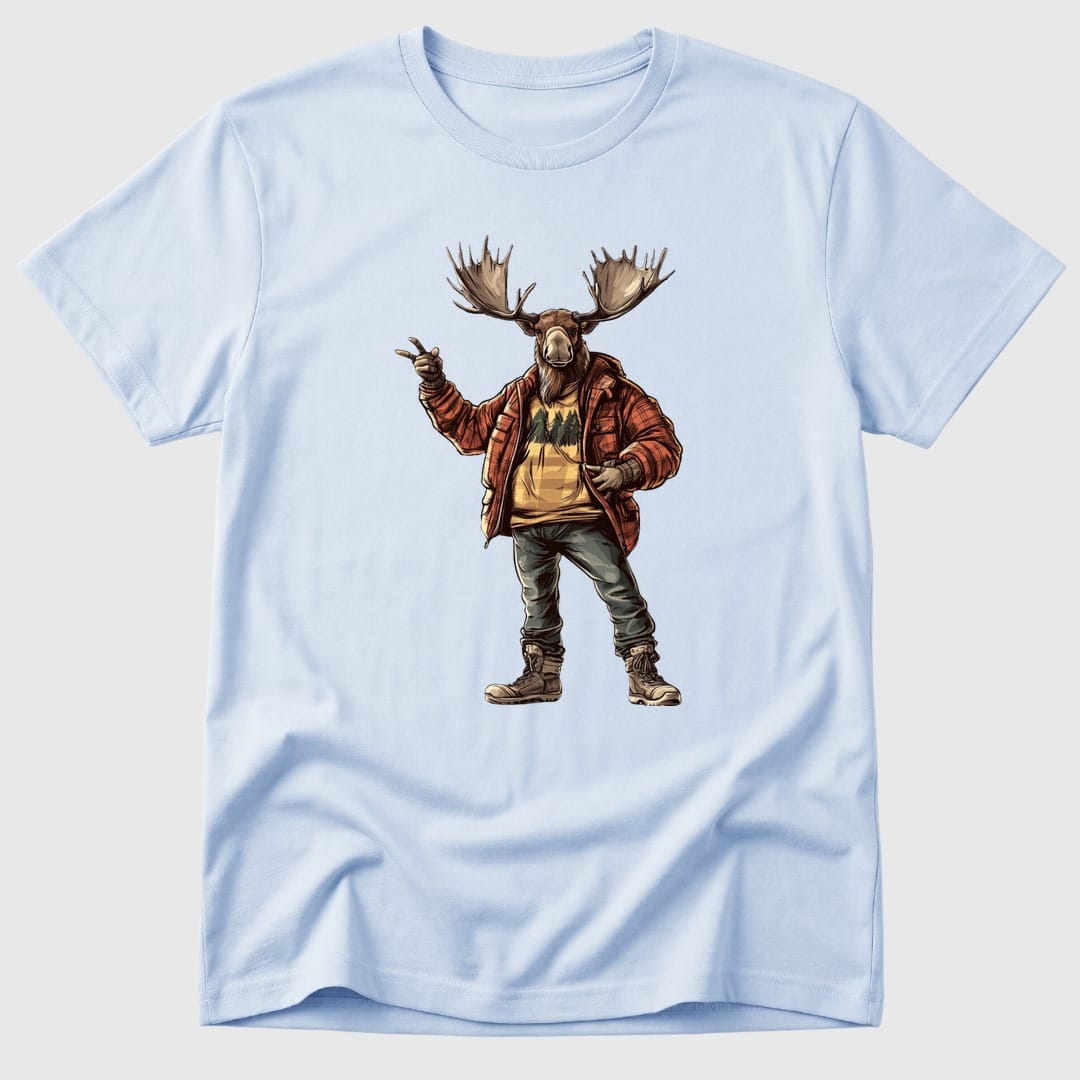 Light Blue Chilled Moose - Mosaic Rhino