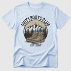 Light Blue Dirty Boots Club - Mosaic Rhino