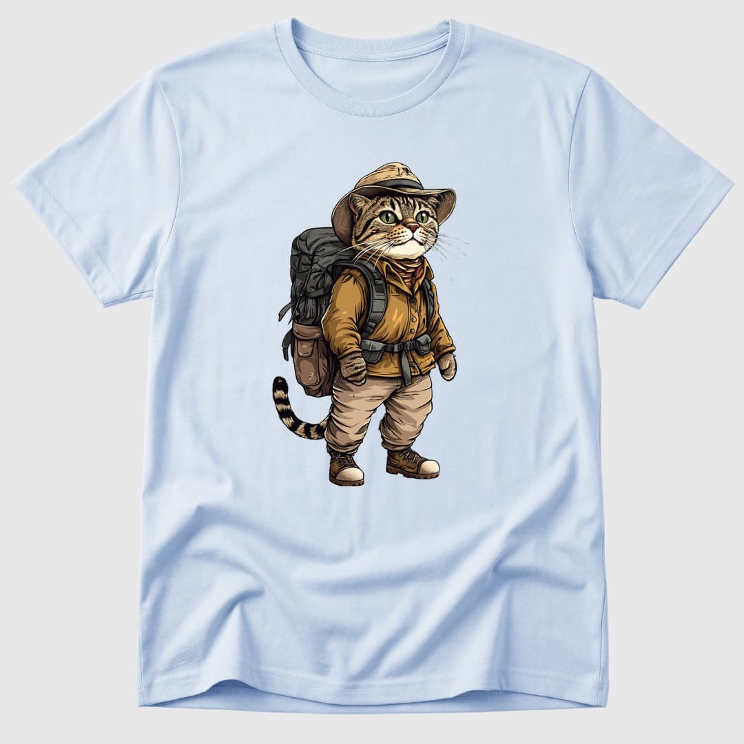 Light Blue Explorer Tabby Cat - Mosaic Rhino