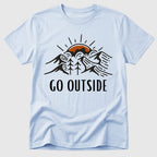 Light Blue Go Outside - Mosaic Rhino