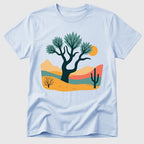 Light Blue Joshua Tree - Mosaic Rhino