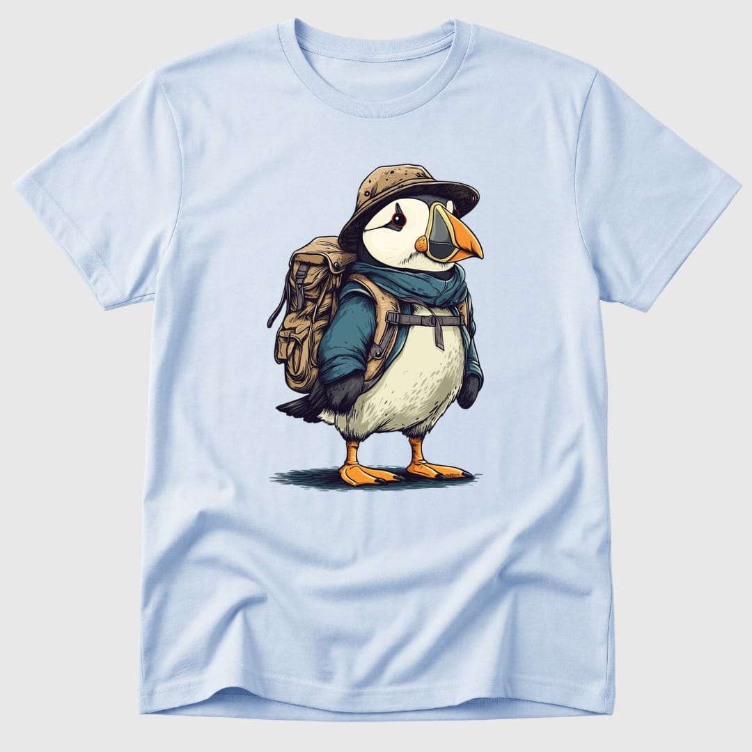 Light Blue Pioneer Puffin - Mosaic Rhino
