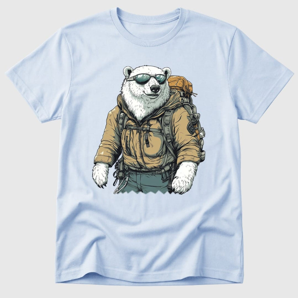 Light Blue Polar Bear Trekker - Mosaic Rhino
