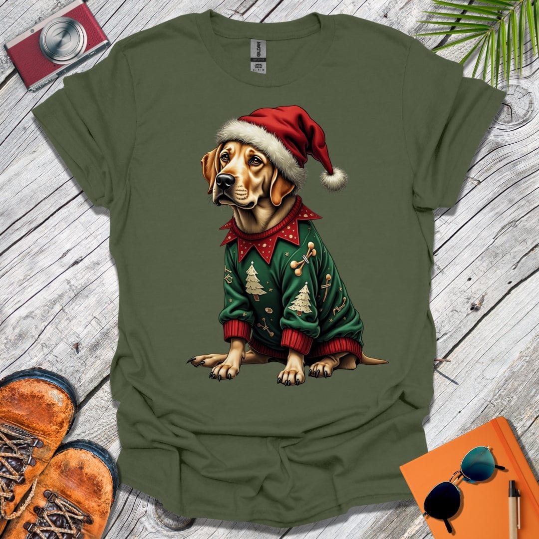 Festive Labrador T-Shirt