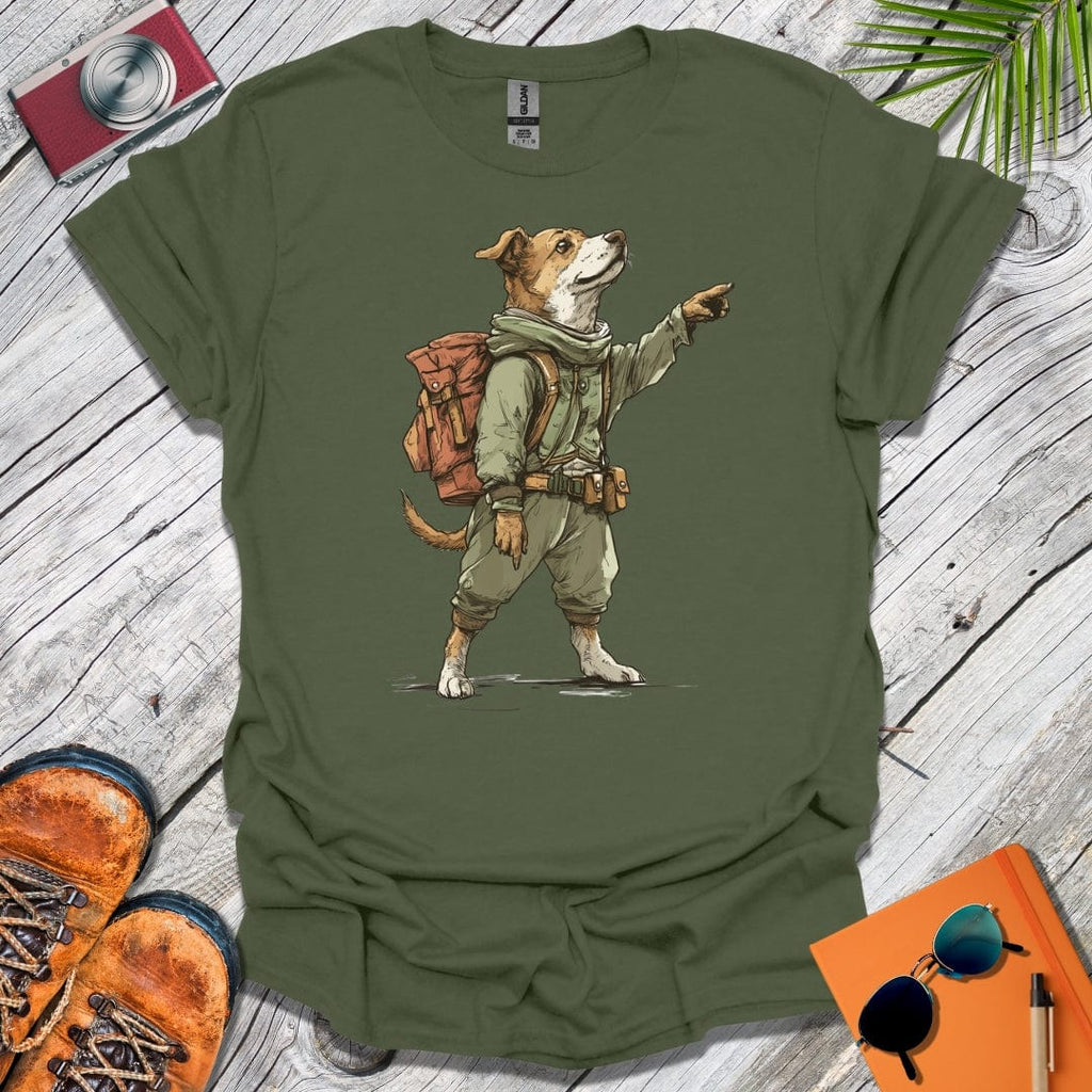Adventurous Terrier T-Shirt