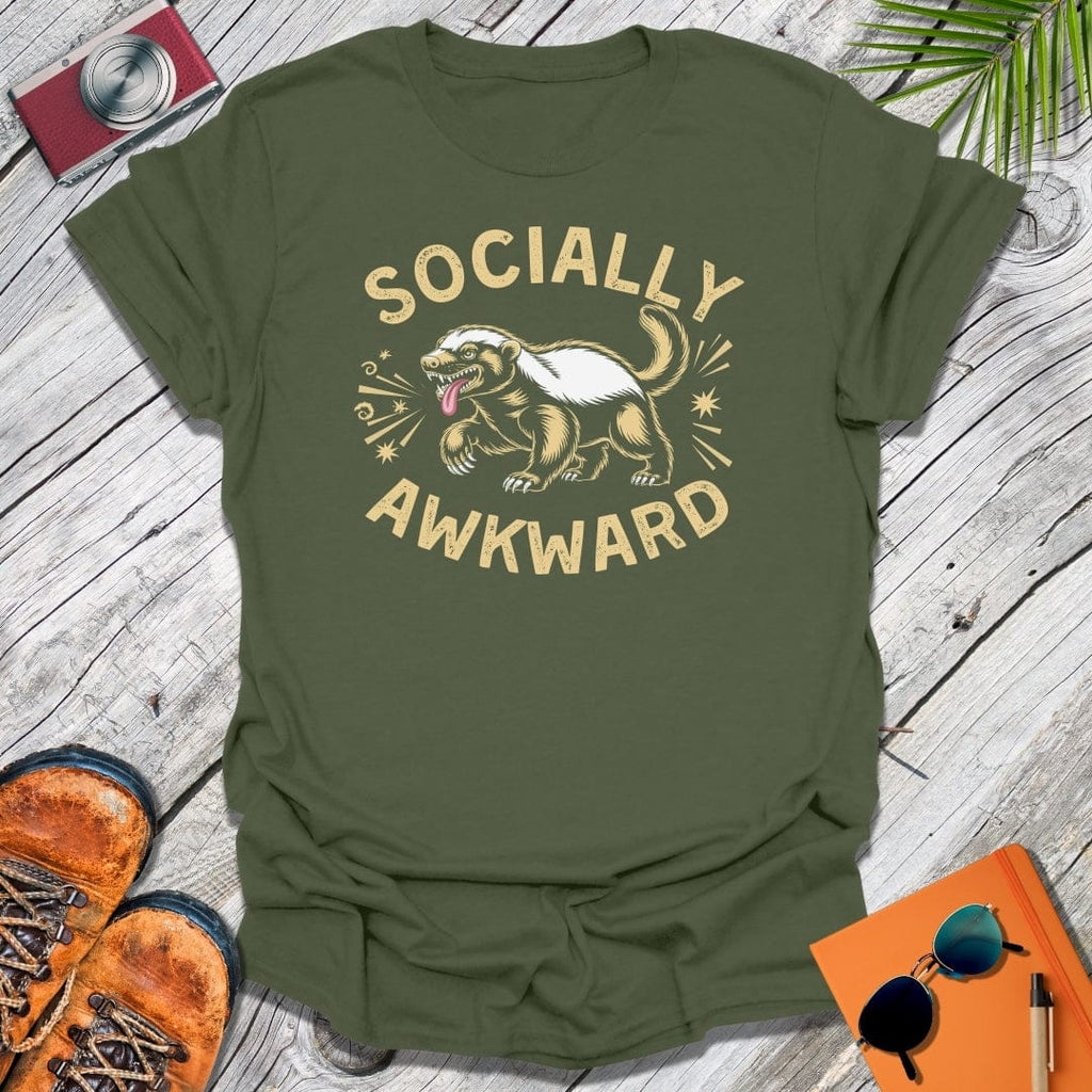 Awkward Honey Badger T-Shirt